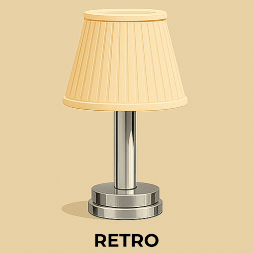 Retro LED tafellampen